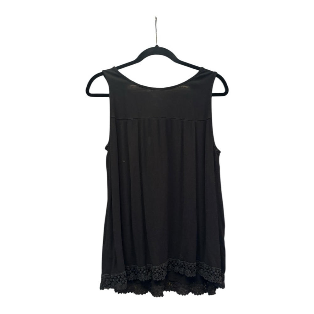 Mossimo Black Tank Top Size Extra Large (XL) - Picture 2 of 3
